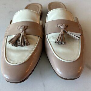 J Crew Light pink mule size 8